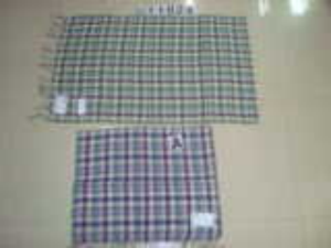 100% cotton check design stoles.