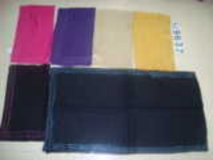 Viscose slub computer emb scarves