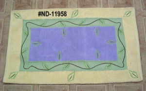 Cotton bath mat