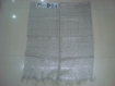 Rayon Jacquard lurex shawls