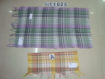 100% cotton check design stoles.