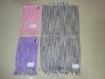 Viscose fancy stoles with fringes.