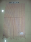 Viscose fancy stoles with fringes.